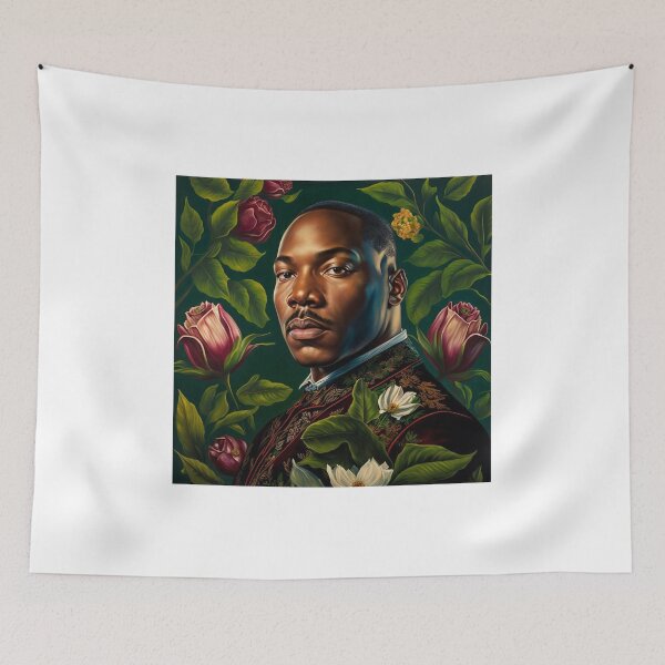 Item preview, Portait of Martin Luther King Kehinde wiley designed and sold by dualogy.