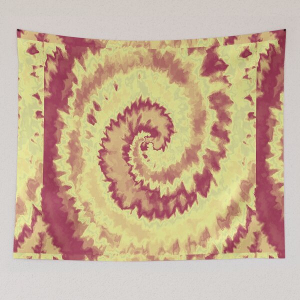 Item preview, Colorful Swirl in Pink & Yellow Shades Pattern 62 designed and sold by Manal-Patterns.