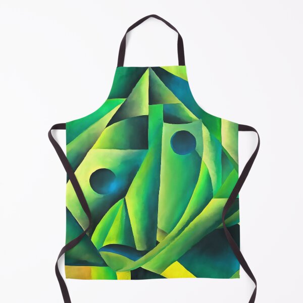 Item preview, Geometric Abstract Village Woman And Headscarf designed and sold by taiche.