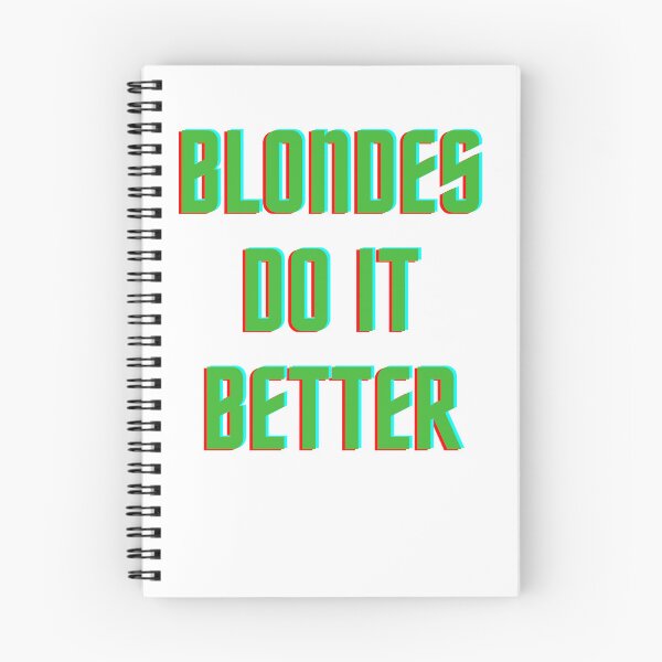 Item preview, Blondes do it better designed and sold by Helloboutique.