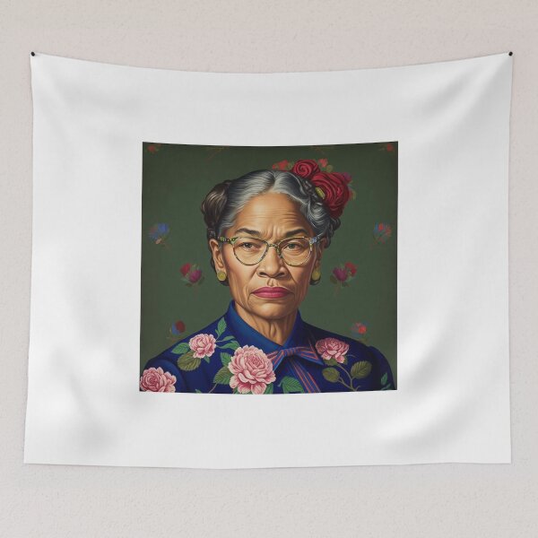 Item preview, Portait of Rosa Parks by Kehinde wiley designed and sold by dualogy.