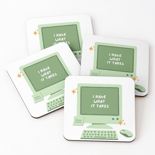 Item preview, I have what it takes. Cute affirmation design for writers and artists. designed and sold by CreativeStrand.