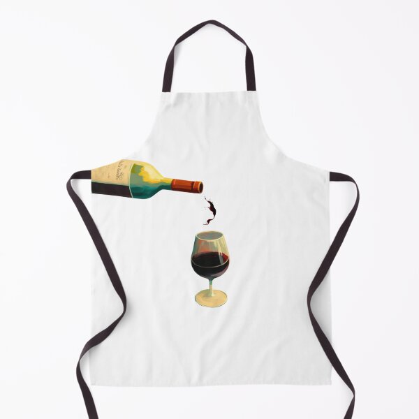 Item preview, Pouring wine in a glass ! designed and sold by FrenchBuddyArt.