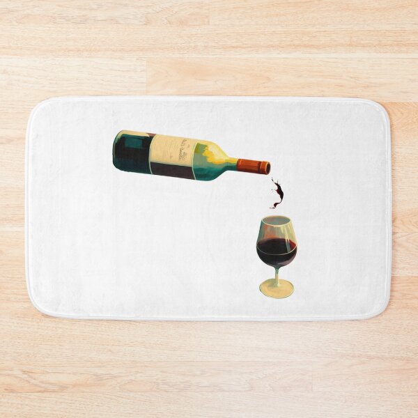 Item preview, Pouring wine in a glass ! designed and sold by FrenchBuddyArt.