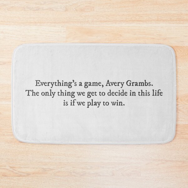 Item preview, The Inheritance Games quote designed and sold by percqbeths.