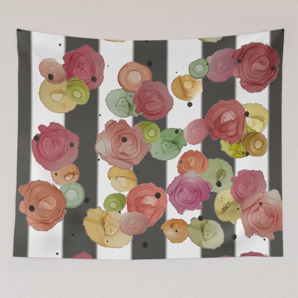 Item preview, Fenced Florals designed and sold by BGGretchen.