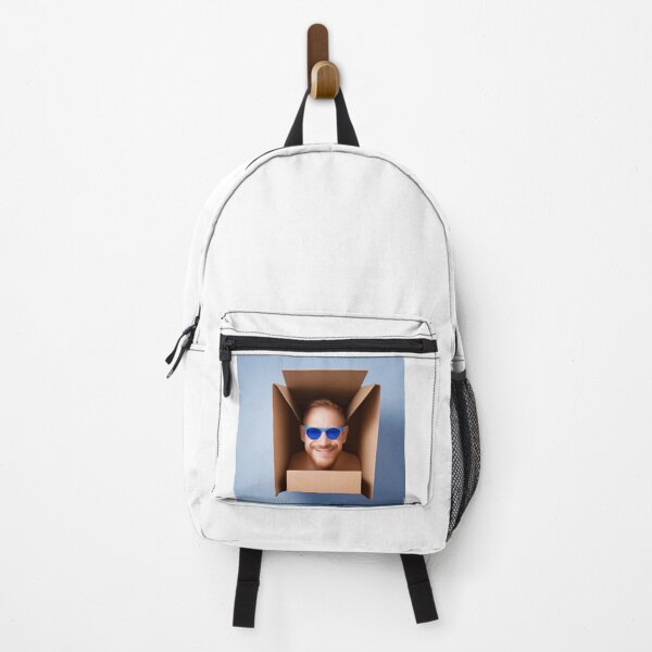 Item preview, The Man Wearing Blue Eye Glasses In A Box designed and sold by CreepyDesigns.
