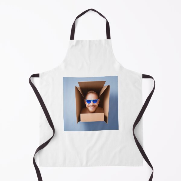Item preview, The Man Wearing Blue Eye Glasses In A Box designed and sold by CreepyDesigns.