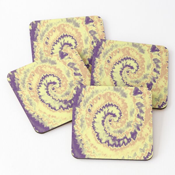 Item preview, Colorful Swirl in Purple & Yellow Shades Pattern 63 designed and sold by Manal-Patterns.