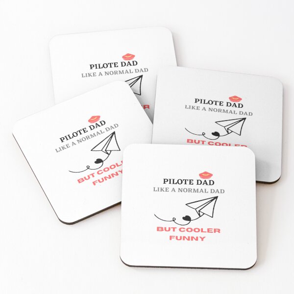 Item preview, Pilote dad like a normal Dad but cooler Funny  designed and sold by CaliforniaDi.