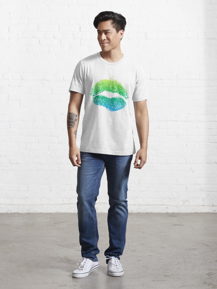 Thumbnail 5 of 7, Essential T-Shirt, Kiss Island designed and sold by hhgreetings.