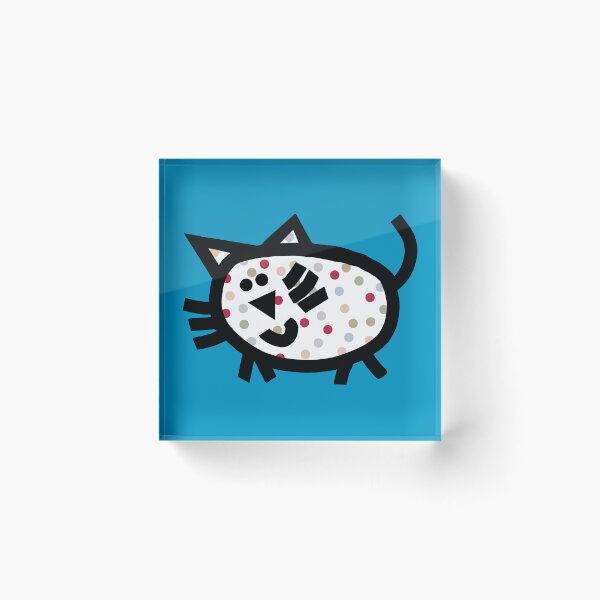 Item preview, Spotty Chonk Cat designed and sold by ellenhenry.