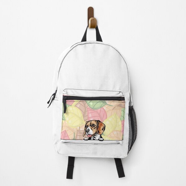 Item preview, beagle peeking dog designed and sold by TheresPawprints.