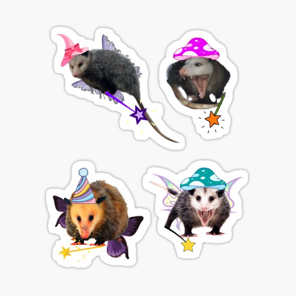 Fairy Possums Sticker Pack Sticker For Sale By Redakhatib Redbubble