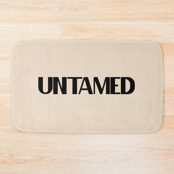 Item preview, Untamed - Bold Black Text designed and sold by Chubuter.