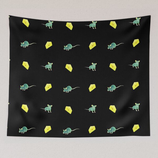 Item preview, Mouse and cheese Pattern -  Available on socks mugs shirts stickers and more designed and sold by Dude  Stuff.
