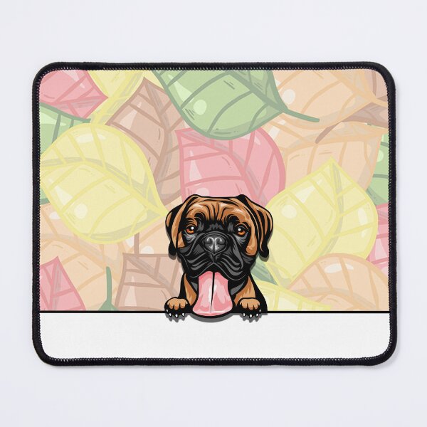 Item preview, Perro boxeador asomándose designed and sold by TheresPawprints.