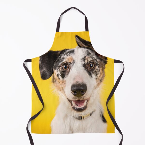 Item preview, dog on yellow background designed and sold by Batartiste.