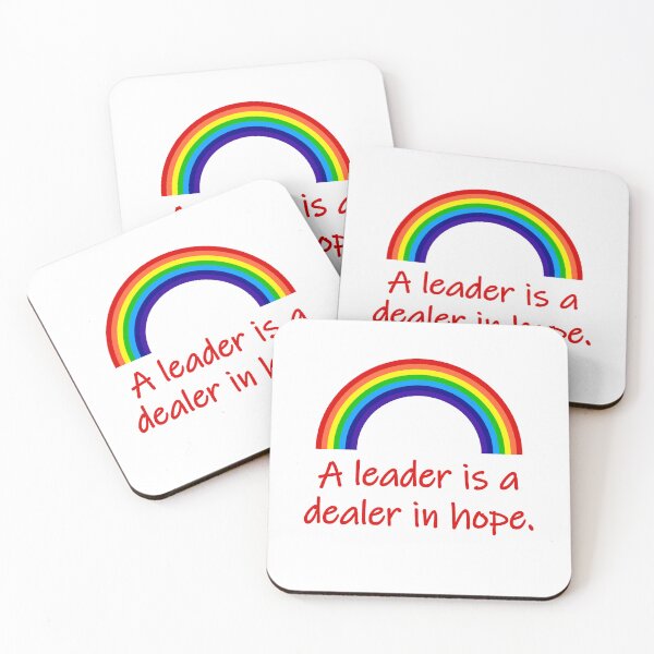 Item preview, A Leader Is A dealer In Hope  designed and sold by CrankyOldDude.
