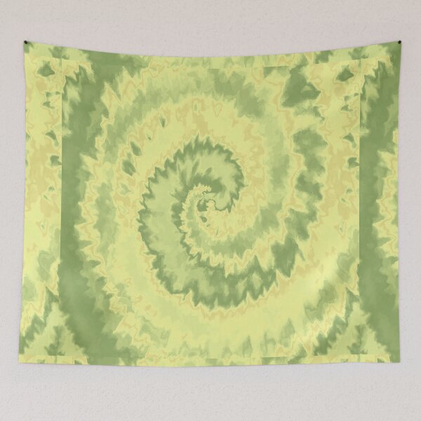 Item preview, Colorful Swirl in Green & Yellow Shades Pattern 65 designed and sold by Manal-Patterns.