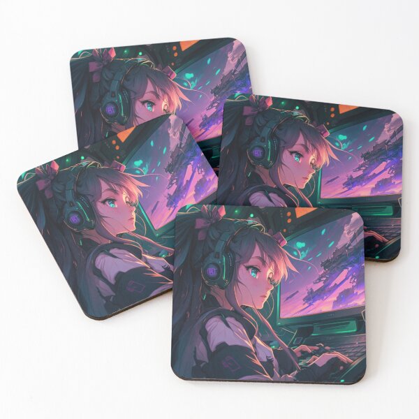 Item preview, Anime Girl Gaming 2 designed and sold by fantasyparadise.