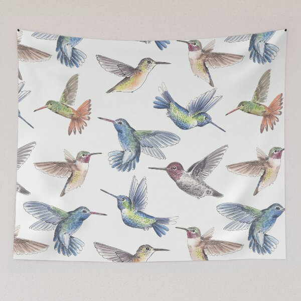 Item preview, Hummingbirds designed and sold by Katerina Mitkova Kirilova.