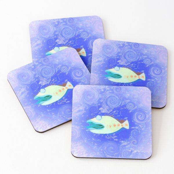 Item preview, Boho Fish Décor or Art Bohemian Style Hippie Vibes 2 of 2  designed and sold by Beachy.