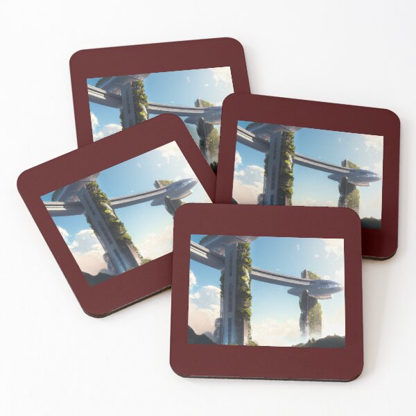 Item preview, Futuristic Buildings with a Tropic Flavour designed and sold by SaricComposer.