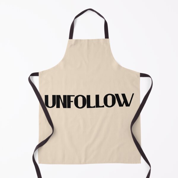 Item preview, Unfollow - Bold Black Text designed and sold by Chubuter.