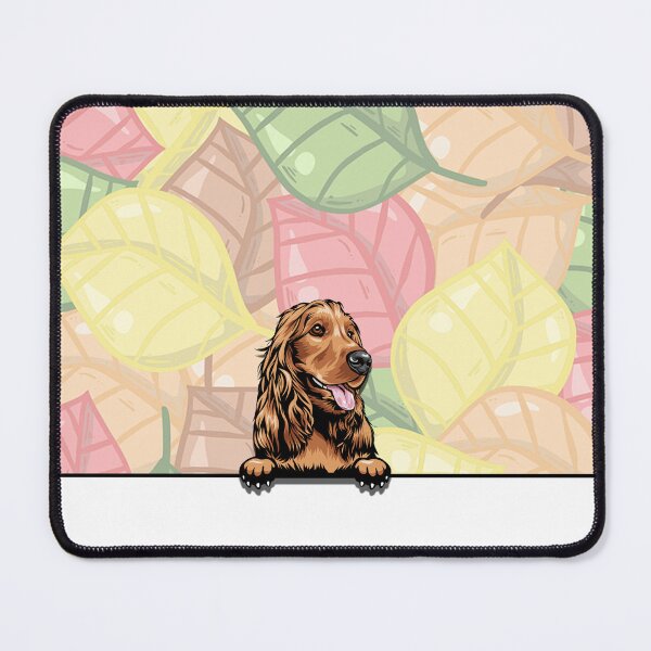 Item preview, Cocker Spaniel peeking dog designed and sold by TheresPawprints.