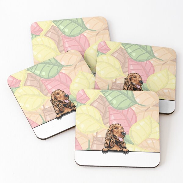 Item preview, Cocker Spaniel peeking dog designed and sold by TheresPawprints.