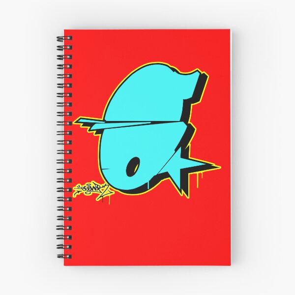 Item preview, BLUE LETTER O BY ESONE URBAN GRAFFITI STREET STYLE  designed and sold by GraffitiBomberZ.