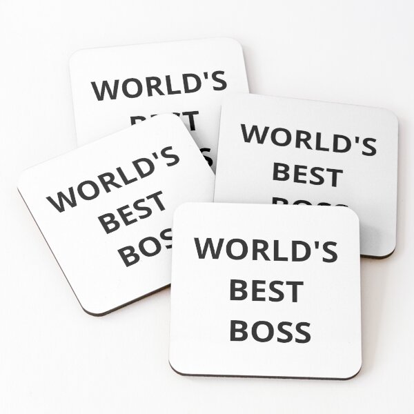 Item preview, WORLD'S BEST BOSS designed and sold by NerdyFancies.