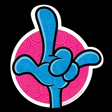 Artwork thumbnail, The Big Giant Hand by Bob's Big Giant Art Studio by BobOstromStudio