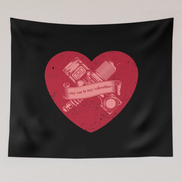 Item preview, My Car Is My Valentine designed and sold by brytfanna.