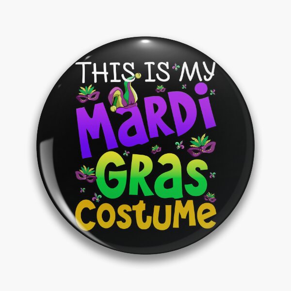 Item preview, This Is My Mardi Gras Costume Cute Carnival Party Mardi Gras designed and sold by r-silver.