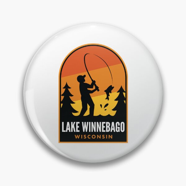 Item preview, Lake Winnebago Wisconsin Fishing designed and sold by HalpinDesign.