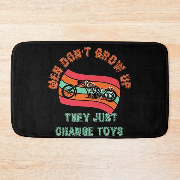Item preview, Men don't grow up they just change toys designed and sold by Harmatija Studio.