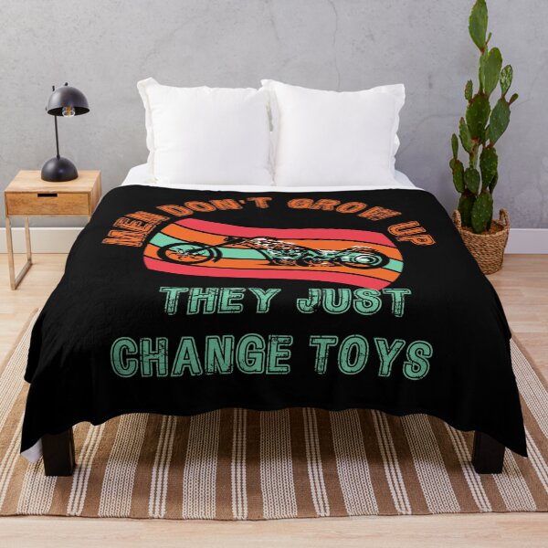 Item preview, Men don't grow up they just change toys designed and sold by Harmatija Studio.