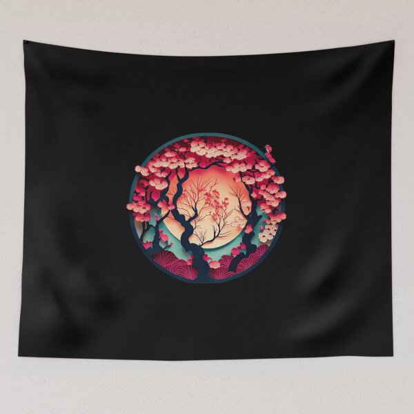 Item preview, Japanese Cherry Blossom - The Cut-Out Collection designed and sold by FiveIntentions.