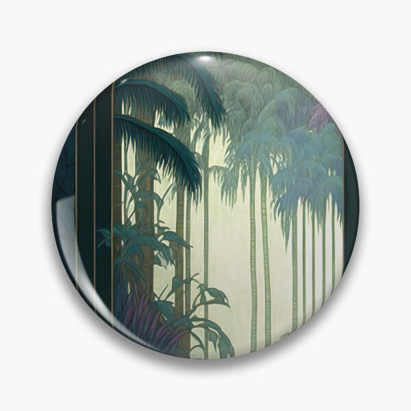 Item preview, Tropical Jungle Art Nouveau wall-design Series designed and sold by SenkiAlphonse.