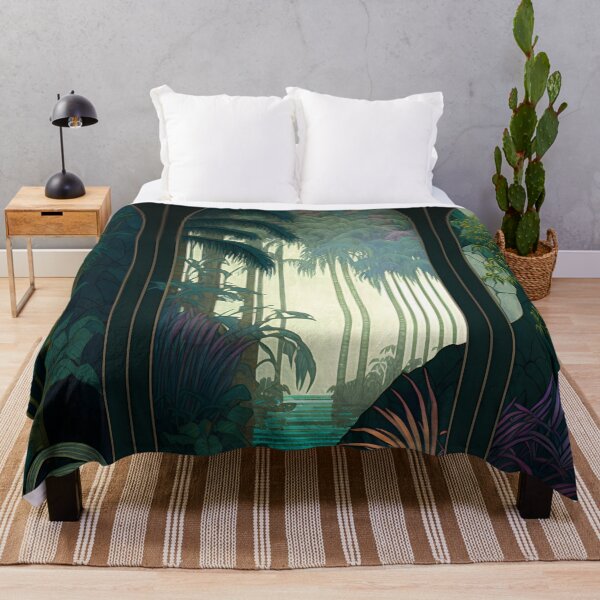 Artikelvorschau, Tropical Jungle Art Nouveau Wanddesign-Serie entworfen und verkauft von SenkiAlphonse.