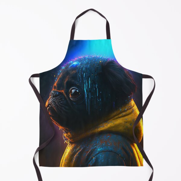 Artikelvorschau, Funny Afro Pug 1 entworfen und verkauft von Artistic Pandas.