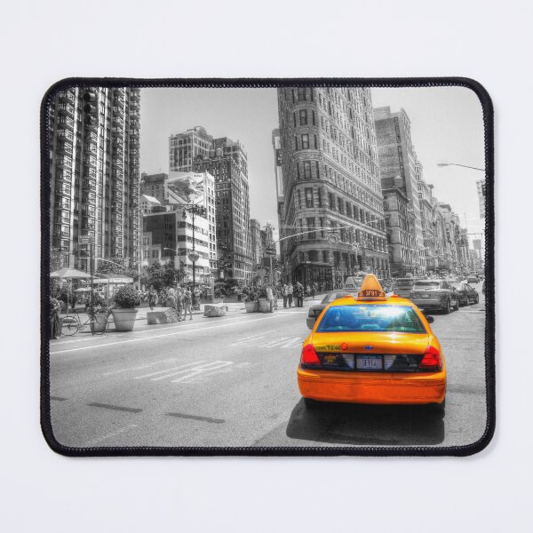 Item preview, Flatiron New York & Yellow Taxi designed and sold by Paul Thompson Photography.