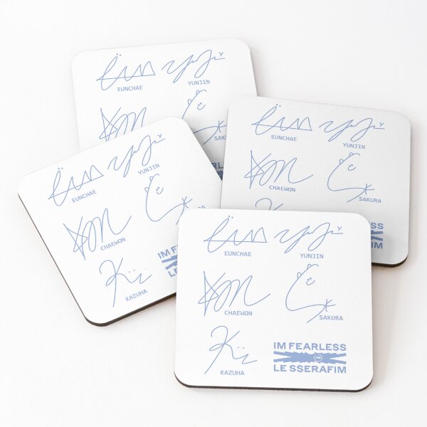 Item preview, Design with the autographs of le sserafim designed and sold by mbs-desing.