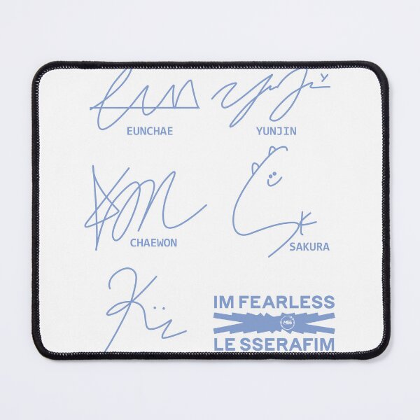 Item preview, Design with the autographs of le sserafim designed and sold by mbs-desing.
