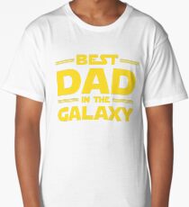 Best Dad in The Galaxy Long T-Shirt