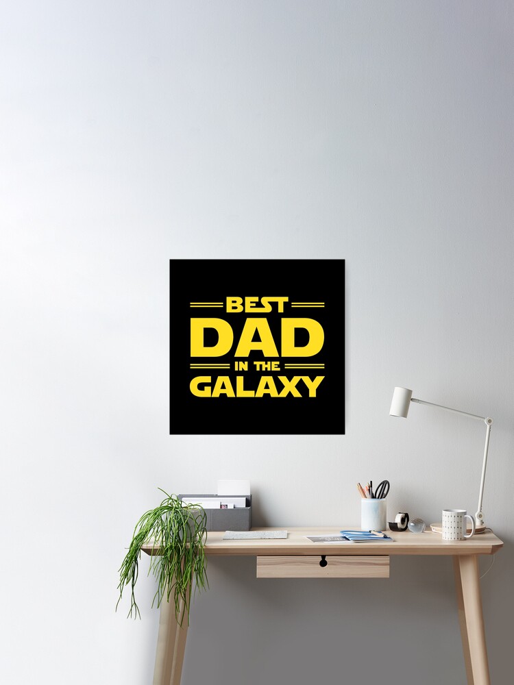 Pint Glass Best Dad in the Galaxy - Design: FD5