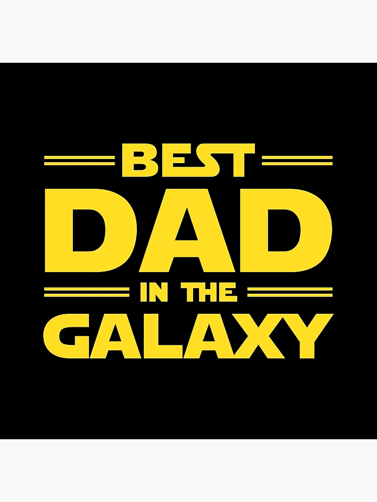 Pint Glass Best Dad in the Galaxy - Design: FD5