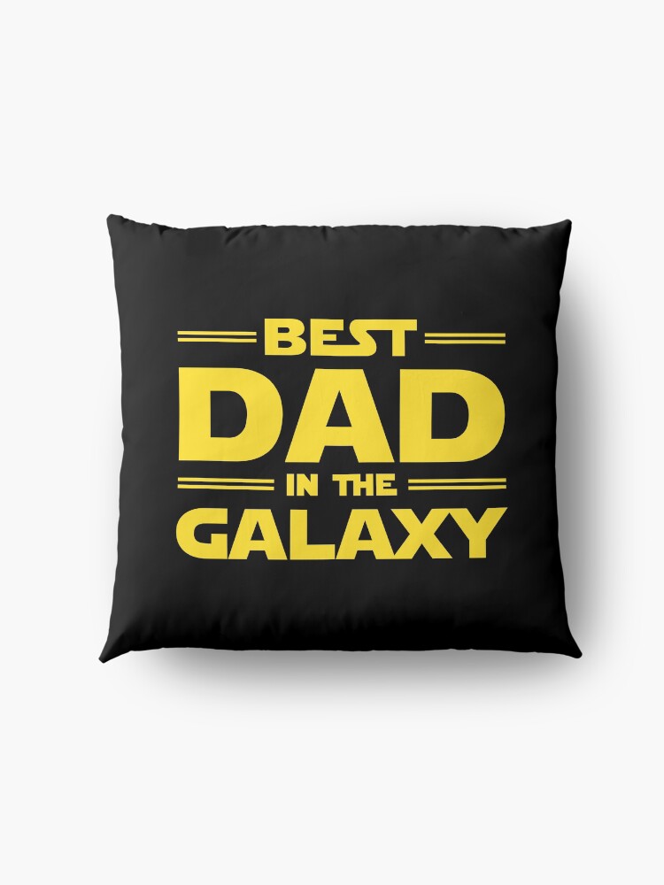 Alternate view of Best Dad in The Galaxy Floor Pillow